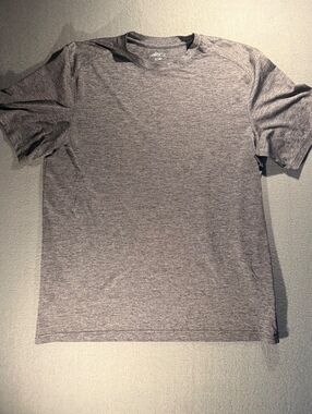 bcg Men's Large Gray Polyester Athletic T-Shirt